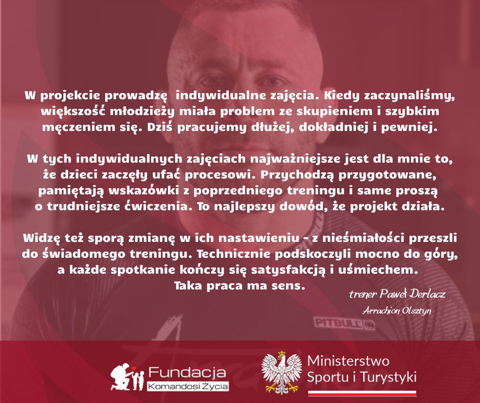 Głos trenera – proces i konsekwencja w pracy z dziećmi.