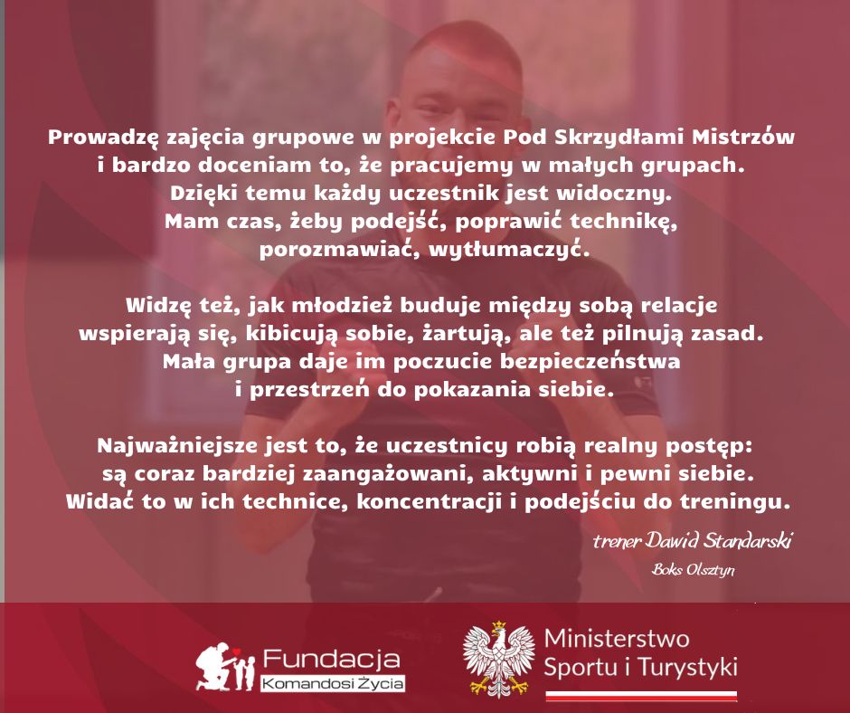 Indywidualne zajęcia – zaufanie do procesu i świadomy trening.