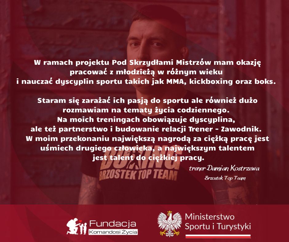 Głos trenera – wsparcie i uważność na sali treningowej.